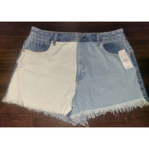 NWT Pacsun size 10 (30) cut off denim shorts